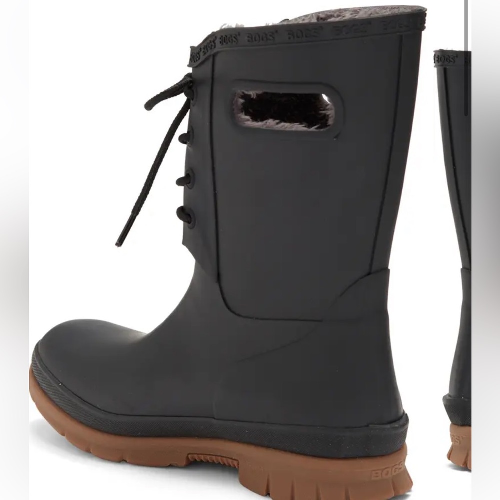 BOGS Amanda Faux Shearling Lined Boot - great for rain or snow - Picture 4 of 9